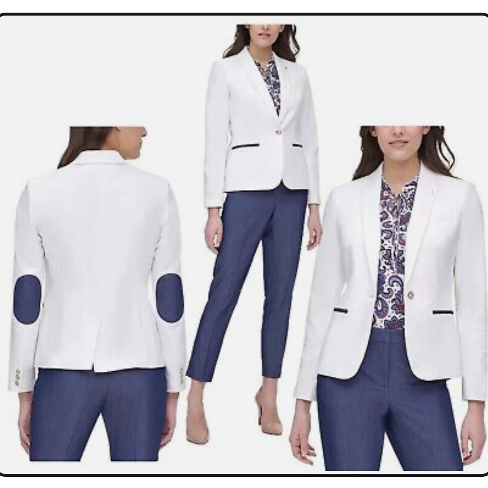 Tommy Hilfiger Elbow Patch Blazer ~New (still in packaging)